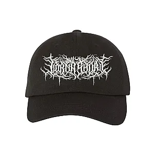 Lorna Shore Hats &amp; Caps - Lorna Shore White Logo Dad Hat