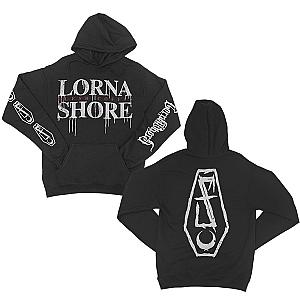 Lorna Shore Hoodies - Lorna Shore Flesh Coffin Black Pullover Hoodie