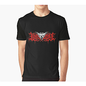 Lorna Shore T-Shirts - Lorna Shore Logo White Red Classic T-Shirt