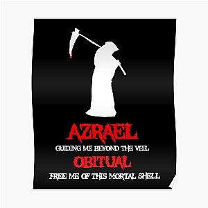 Lorna Shore Posters - Azrael verse from Lorna Shore Poster