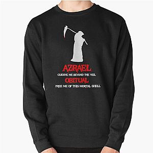 Lorna Shore Sweatshirts - Azrael verse from Lorna Shore Pullover Sweatshirt