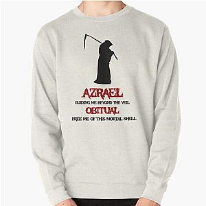 Lorna Shore Sweatshirts - Azrael verse from Lorna Shore Pullover Sweatshirt