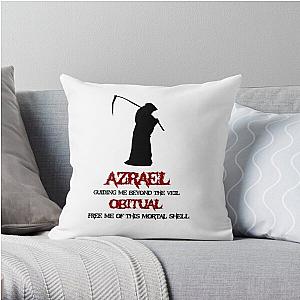 Lorna Shore Pillows - Azrael verse from Lorna Shore Throw Pillow cover