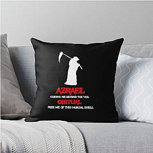 Lorna Shore Pillows - Azrael verse from Lorna Shore Throw Pillow cover