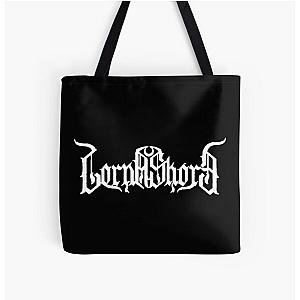 Lorna Shore Bags - Lorna Shore Emblem All Over Print Tote Bag