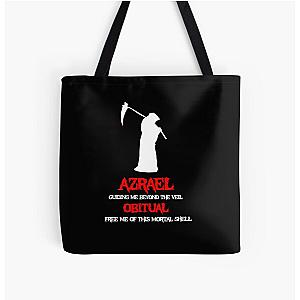 Lorna Shore Bags - Azrael verse from Lorna Shore All Over Print Tote Bag