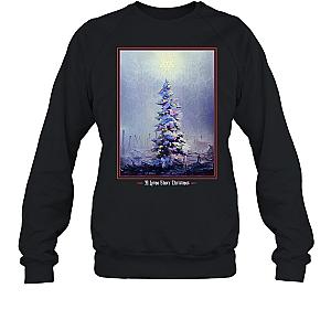 Lorna Shore Sweatshirts - Christmas Tree Printed Graphic Pullover Sweatshirt