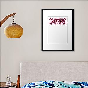 Lorna Shore Original Band Logo Fanart Special Magenta Edition Framed print Premium Merch Store