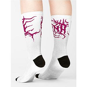 Lorna Shore Original Band Logo Fanart Special Magenta Edition Sock Premium Merch Store