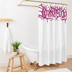 Lorna Shore Original Band Logo Fanart Special Magenta Edition Shower Curtain Premium Merch Store