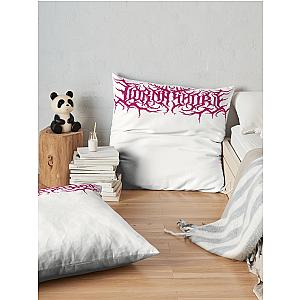 Lorna Shore Original Band Logo Fanart Special Magenta Edition Throw Pillow Premium Merch Store