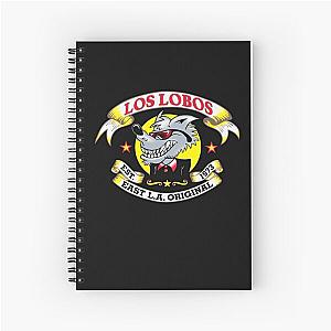 amazing the best logo from los lobos  Spiral Notebook