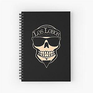 los lobos best of logo band metal rock Graphic  Spiral Notebook