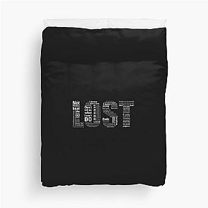 LOST Quotes  Drama Tv Show, Sci-Fi, Geek Duvet Cover