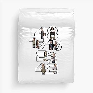 Lost numbers  Duvet Cover