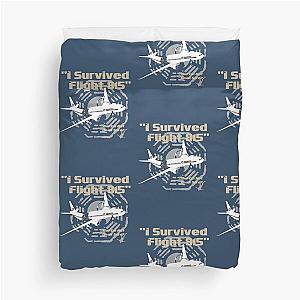 LOST "I Survived Flight 815" Duvet Cover