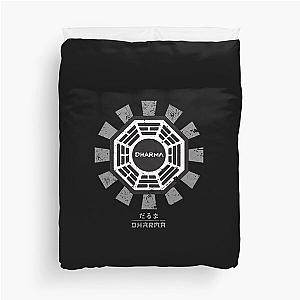 Dharma Initiative Lost Retro Japanese Duvet Cover