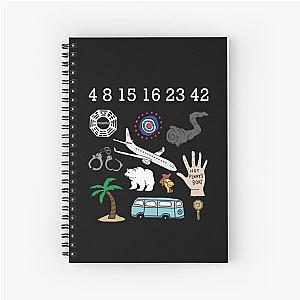 Lost Logos and Icons Spiral Notebook