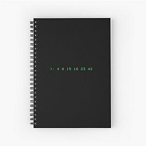 LOST Numbers Spiral Notebook