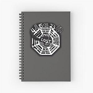 Lost Dharma Collage Spiral Notebook