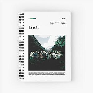 Lost series poster Spiral Notebook