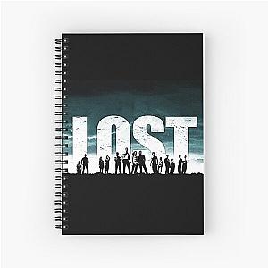 Lost - Title and Characters Spiral Notebook