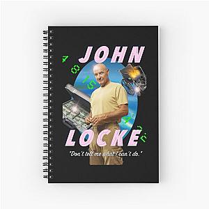 LOST JOHN LOCKE Spiral Notebook