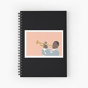 LOUIS ARMSTRONG 	 	 Spiral Notebook