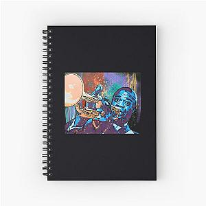 Louis Armstrong Pop  	 Spiral Notebook