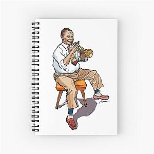 Louis Armstrong Spiral Notebook