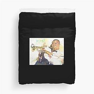 Louis Armstrong Lightweight Sweatshirt Duvet Cover