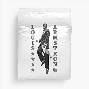 Louis Armstrong Funny Duvet Cover