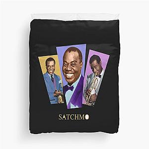 Louis Armstrong Satchmo Duvet Cover