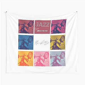 Jazz music legends - Louis Armstrong Tapestry