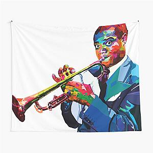 Louis Armstrong colorful Tapestry