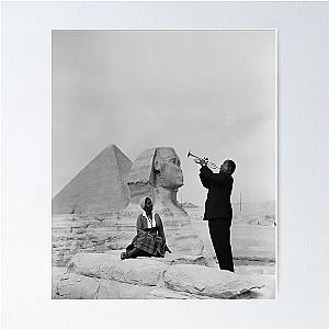 Louis Armstrong Sphinx Poster