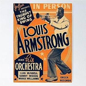 Louis Armstrong Vintage Poster