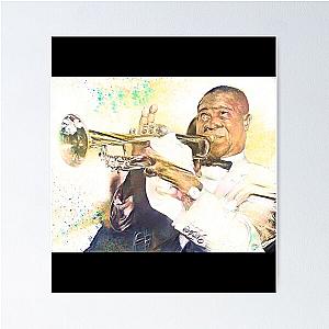 Louis Armstrong Sweatshirt Poster