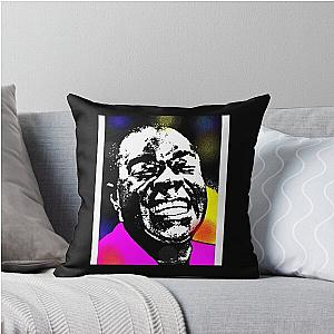 Louis Armstrong Graphic Throw Pillow