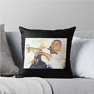 Louis Armstrong Lightweight Sweatshirt Pillow