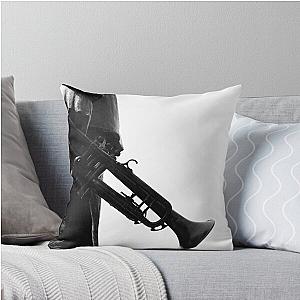 Louis Armstrong New Orleans Throw Pillow
