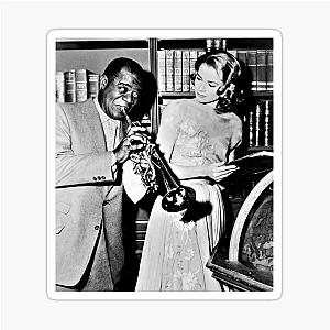 Louis Armstrong and Grace Kelly in High Society