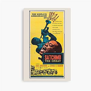 Louis Armstrong Vintage Canvas Print