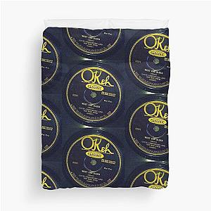 West End Blues - Louis Armstrong & His Hot Five 1928 Okeh 78 label Duvet Cover
