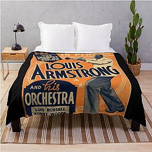Louis Armstrong Vintage Blanket
