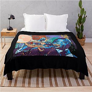 Louis Armstrong Pop Throw Blanket