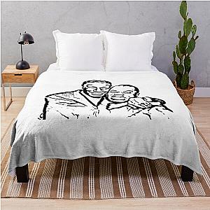 Louis Armstrong and Nat Cole Throw Blanket