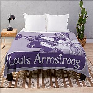 Louis Armstrong Throw Blanket