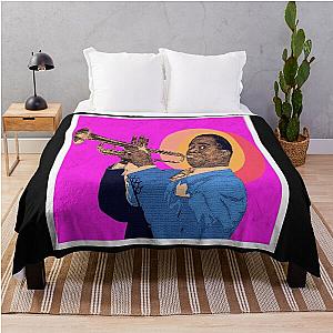 Louis Armstrong Throw Blanket