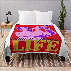 Louis Armstrong What We Play is Life Throw Blanket